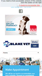 Mobile Screenshot of blakevet.com
